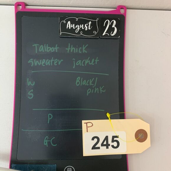 Talbots Plaid Longline Sweater Womens S Small Heavy Knit Snap Button Pockets - Picture 12 of 13